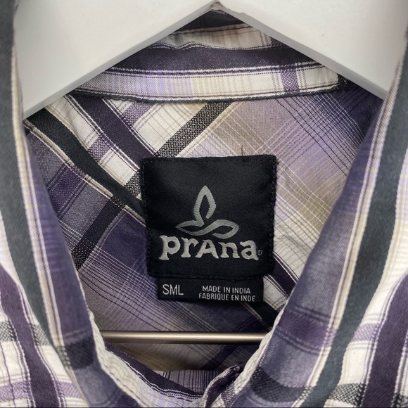 Prana | Button Down Short Sleeve | Men’s Size Small - Picture 7 of 7